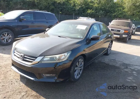 2013 Honda Accord Sport из США, поврежденный, VIN 1HGCR2F54DA159428